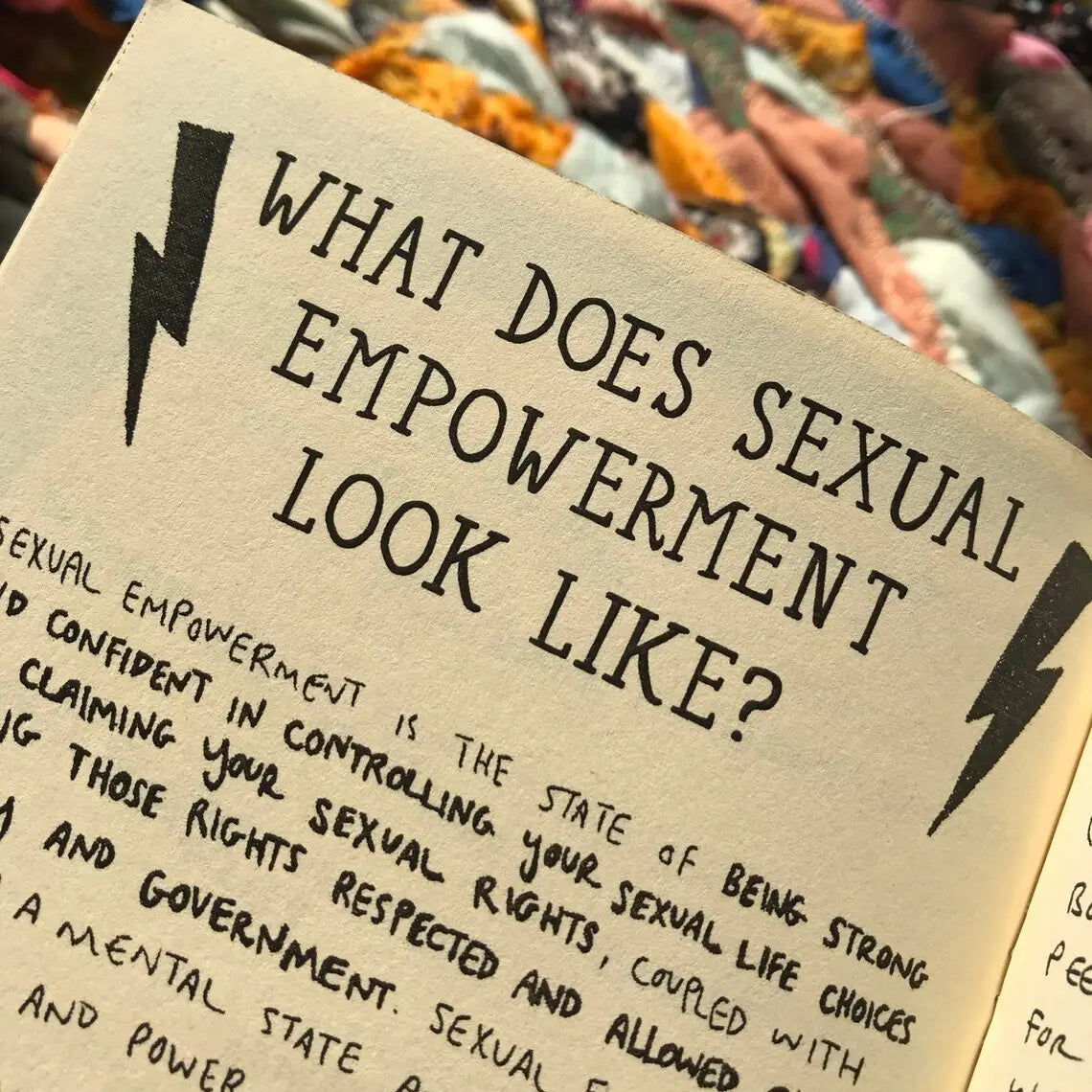 Sexual Freedom Activism Field Guide Zine | Sex Education