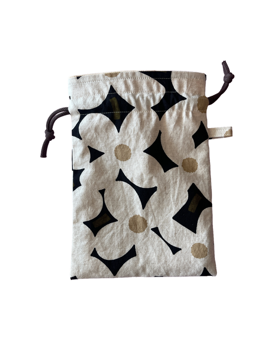 Intimate Storage Bag - Beige Flowers
