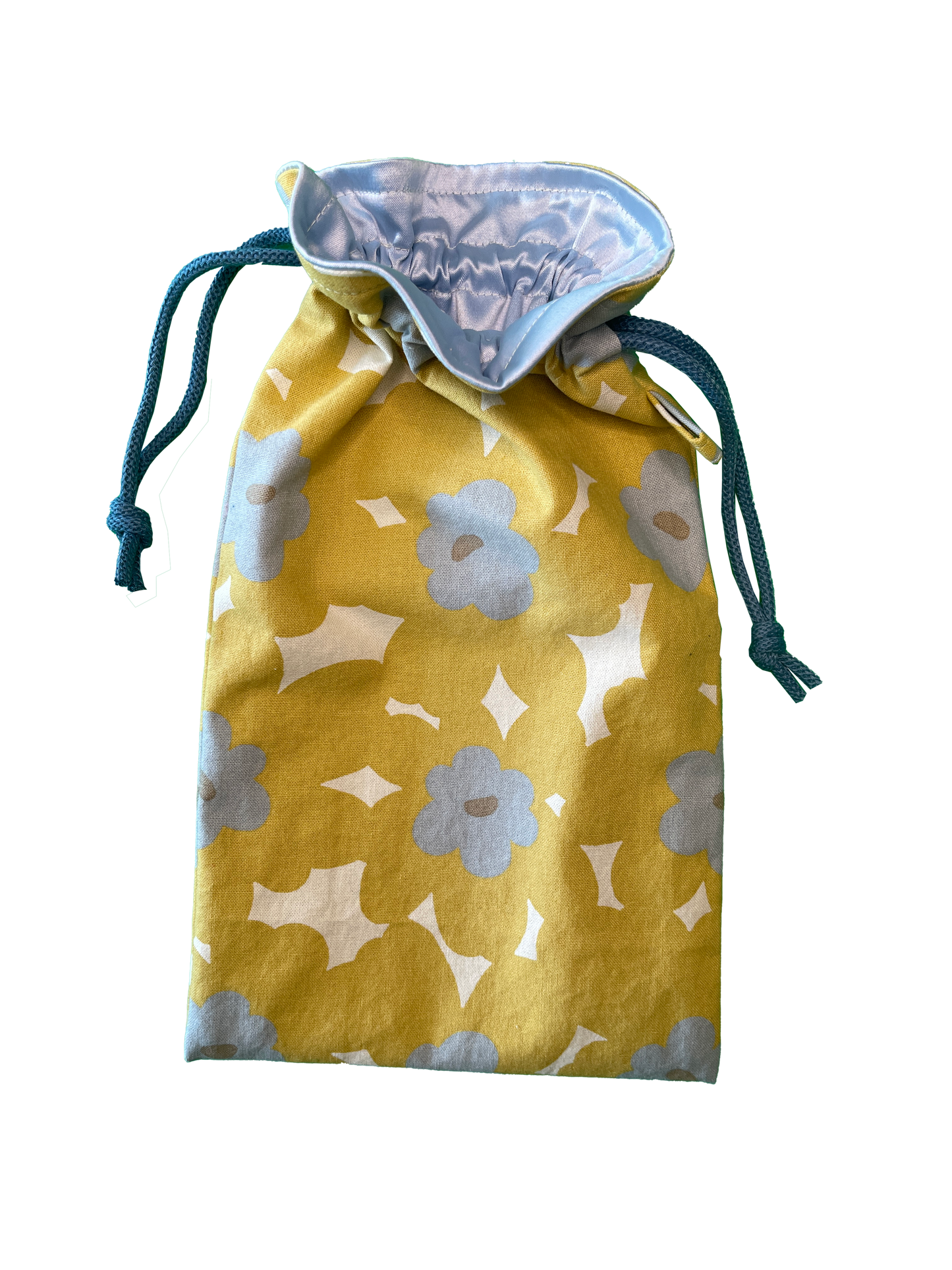 Intimate Storage Bag - Yellow Blue Flowers