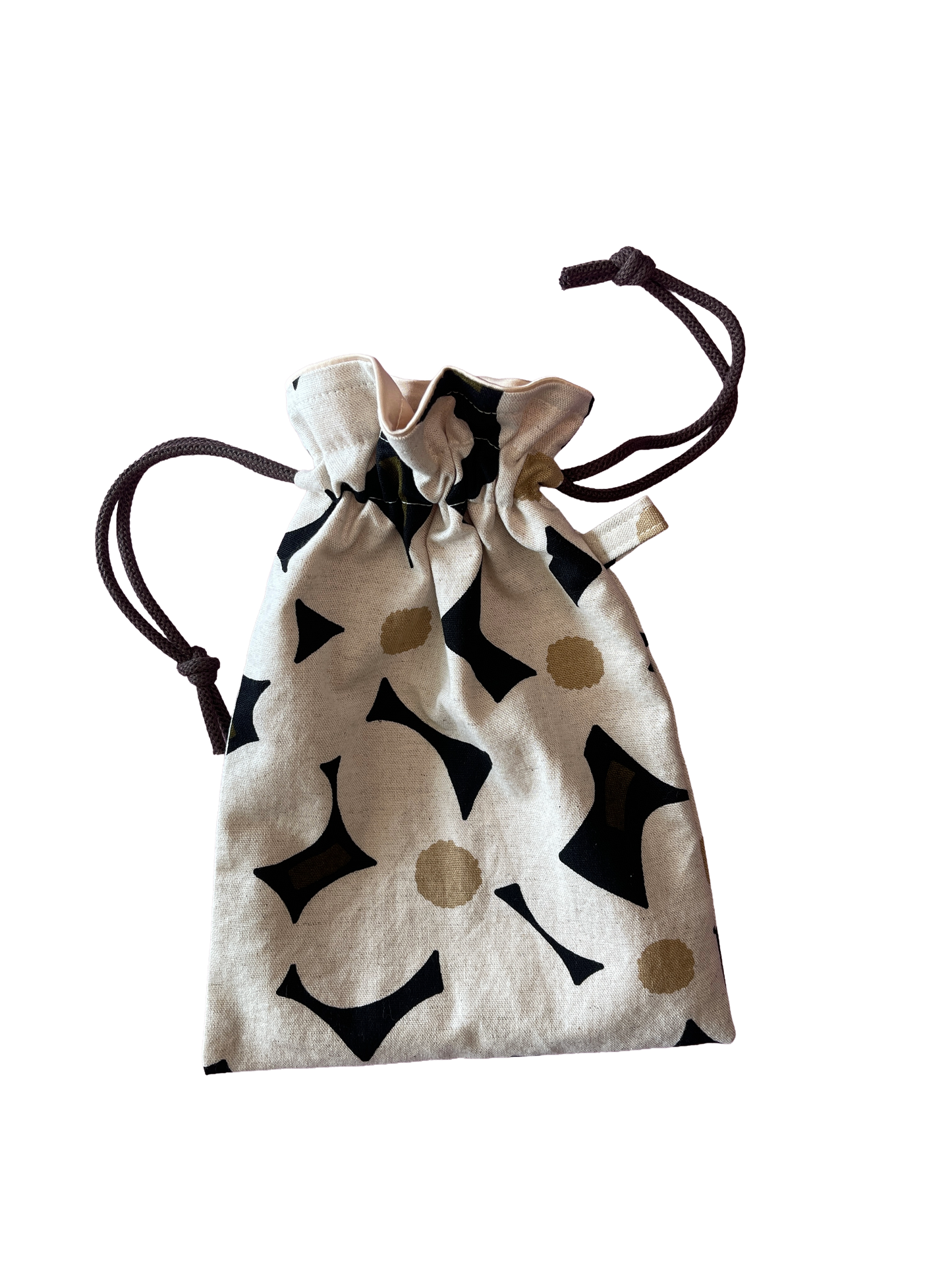 Intimate Storage Bag - Beige Flowers