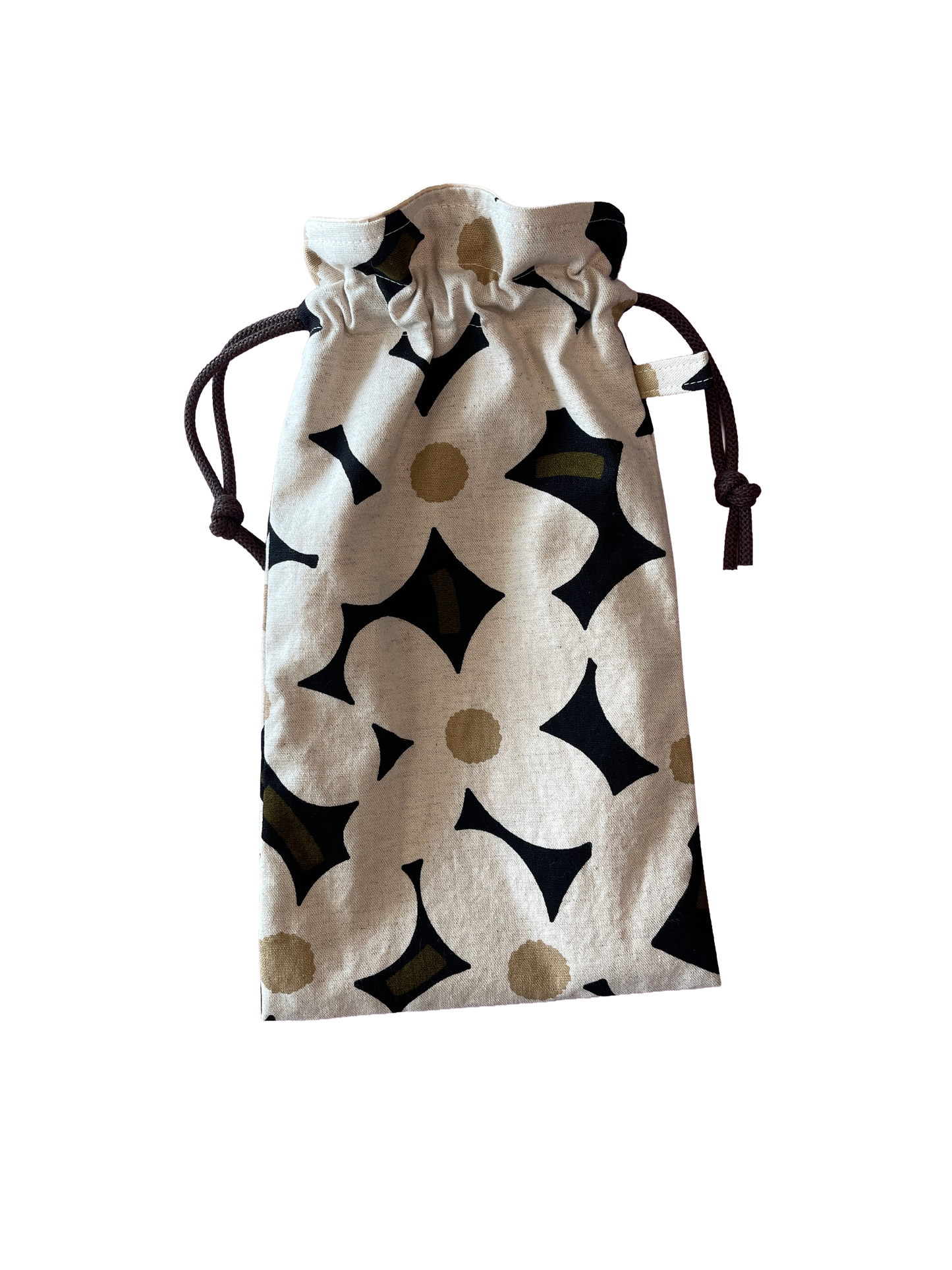 Intimate Storage Bag - Beige Flowers