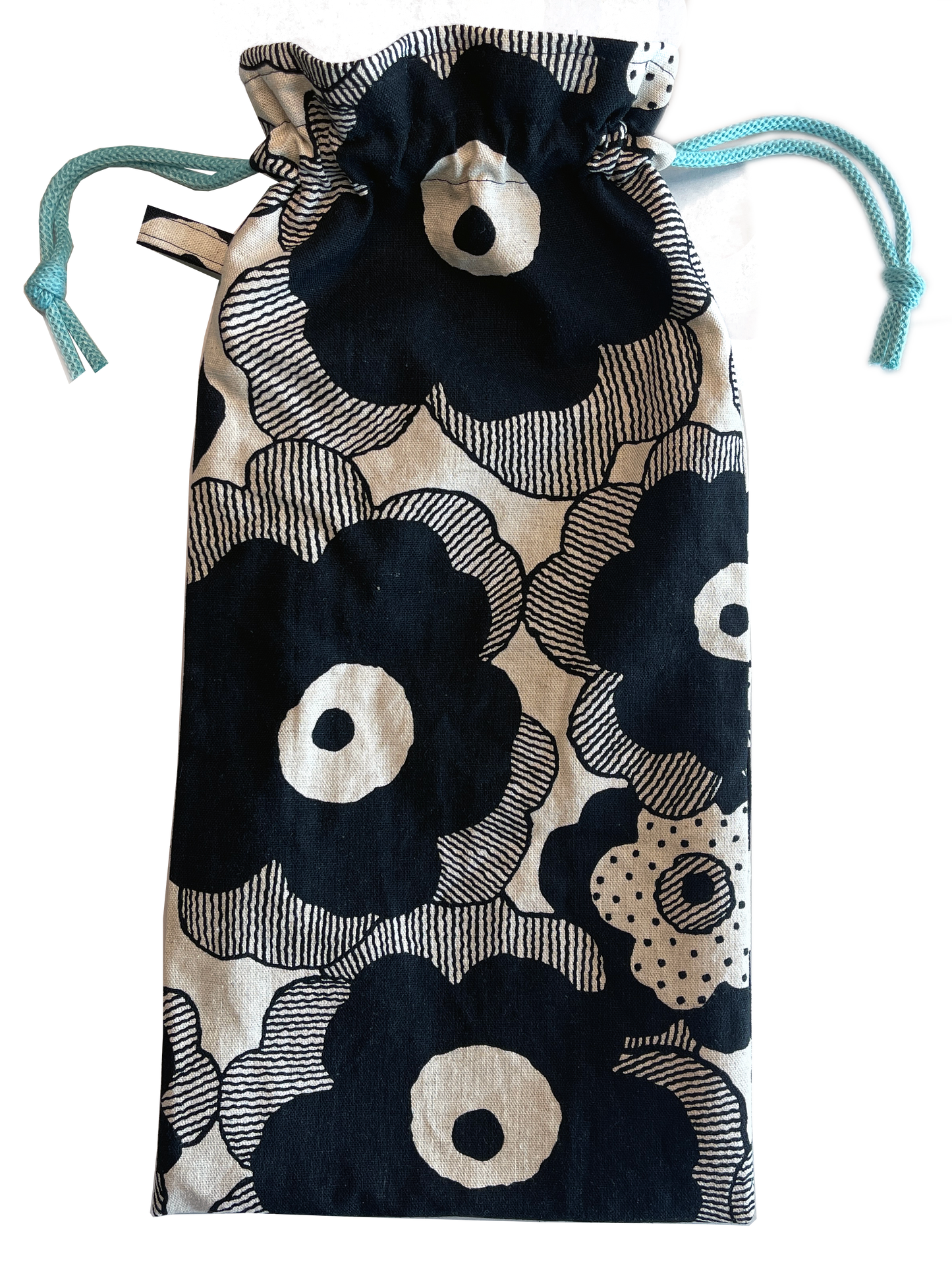 Intimate Storage Bag - Black Flowers