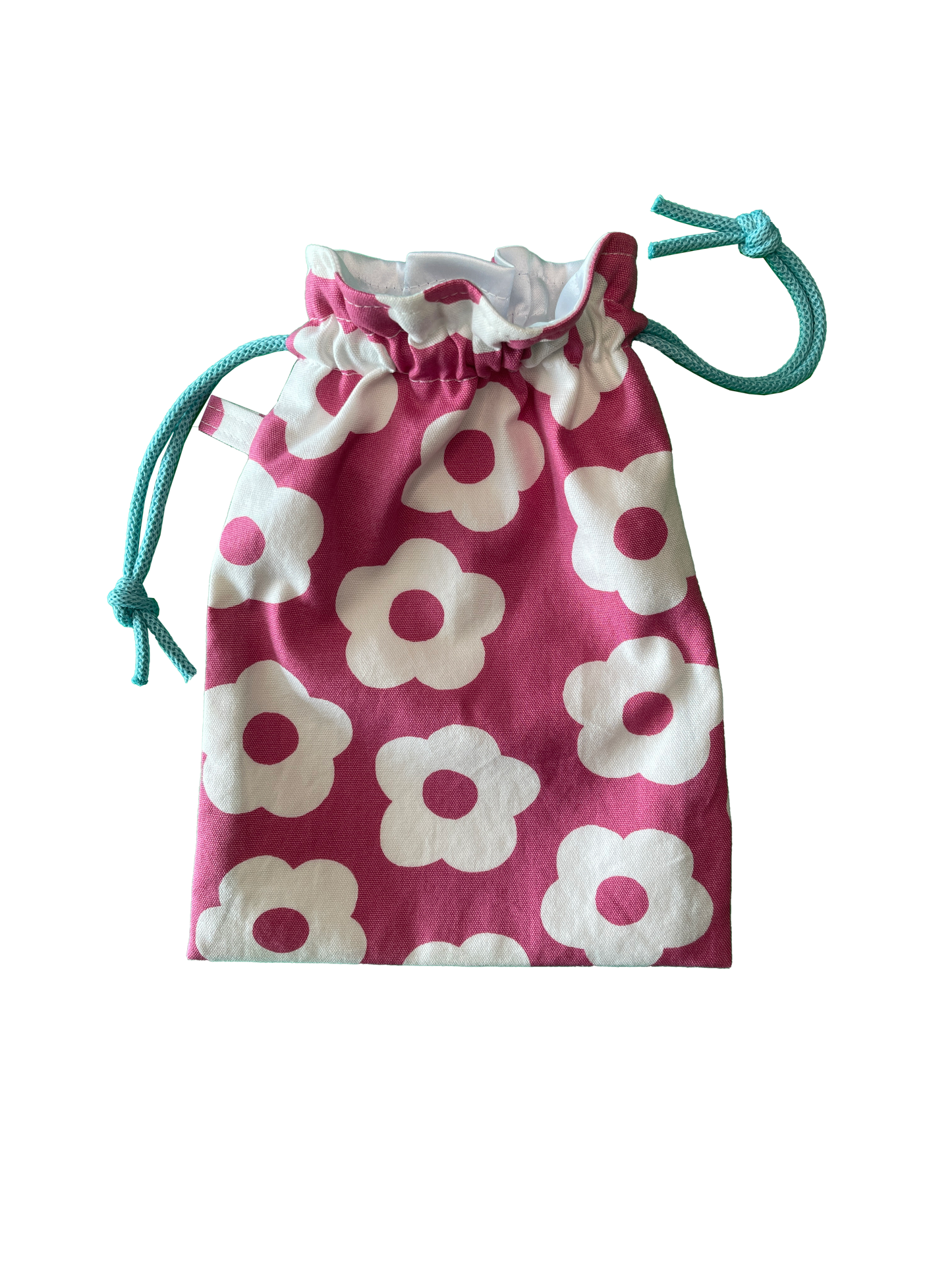 Intimate Storage Bag - Pink White Flowers